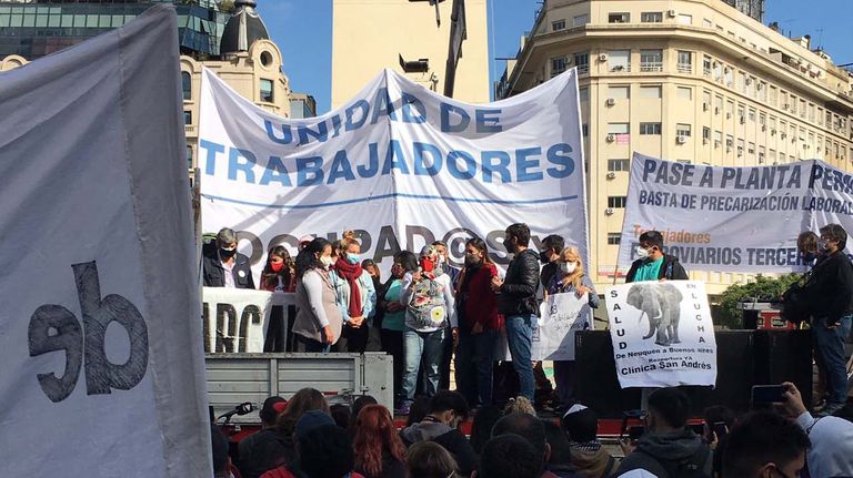 protesta en el Obelisco 20210427