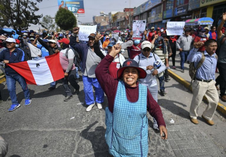 Protestas en Perú 20230104