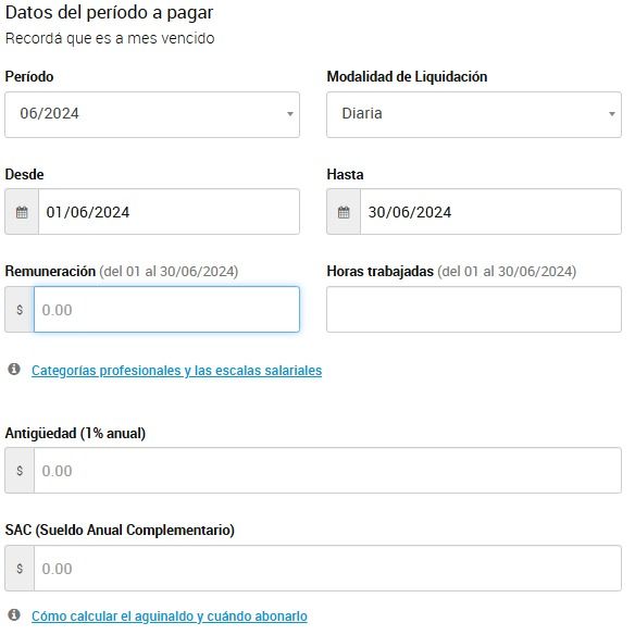 Recibo casas particulares JUNIO 2023