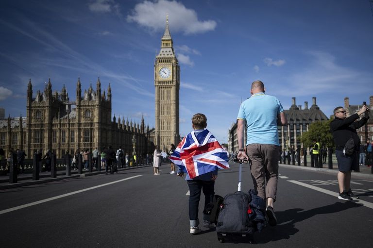 westminster hall funeral reina Isabel II