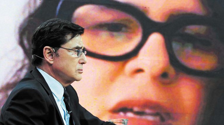 Carolina Jiménez Sandoval, con Jorge Fontevecchia en Periodismo Puro.