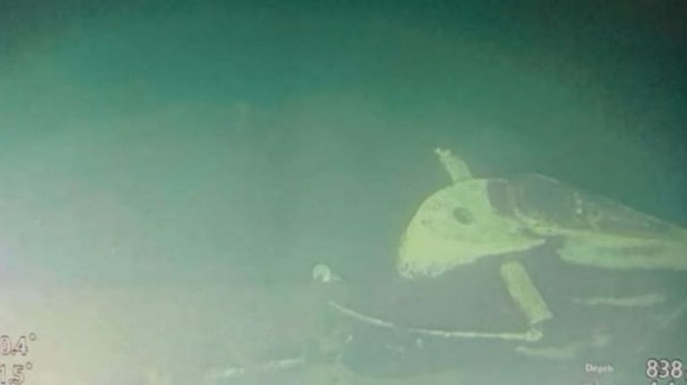Restos del submarino de Indonesia, una tragedia que dejó 53 muertos.