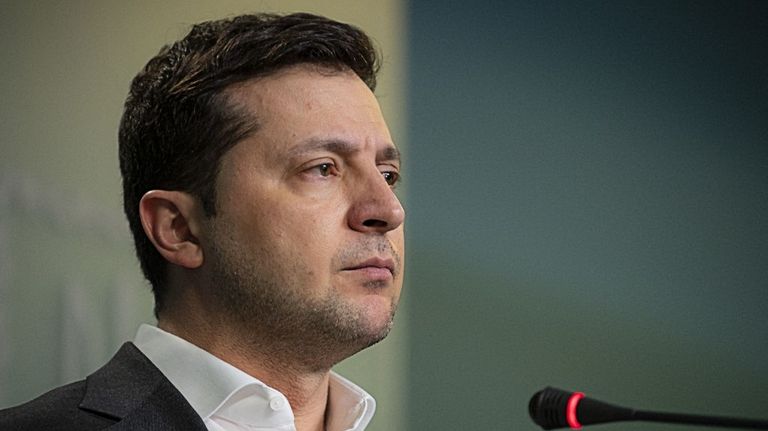 Volodimir Zelenski, presidente de Ucrania.
