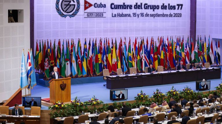 Alberto Fernández en Cuba 20230915