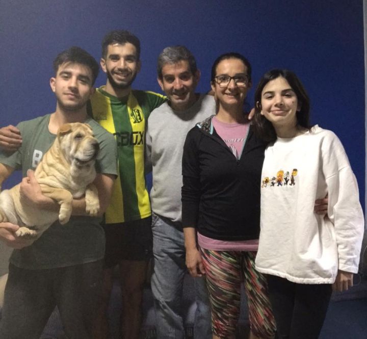 Maricel y familia