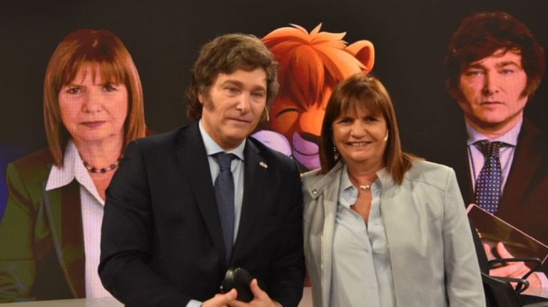 Javier Milei y Patricia Bullrich 1 g_20231025