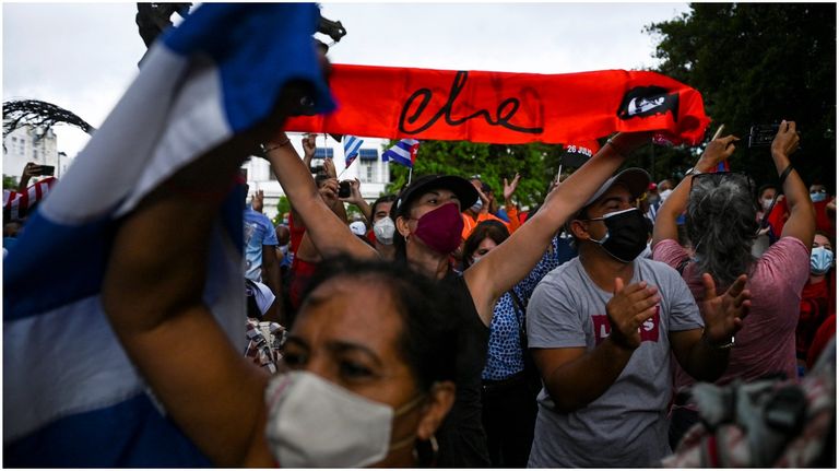 protesta cuba 15112021