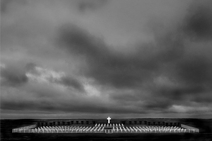Cementerio de Darwin en las Islas Malvinas