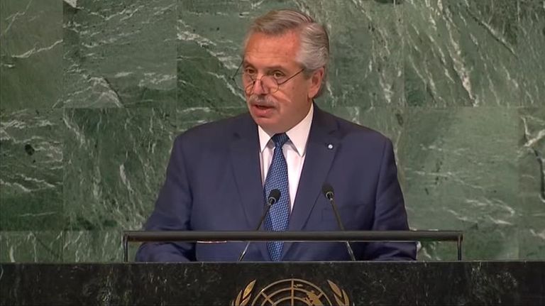 Alberto Fernández en la ONU 20220920