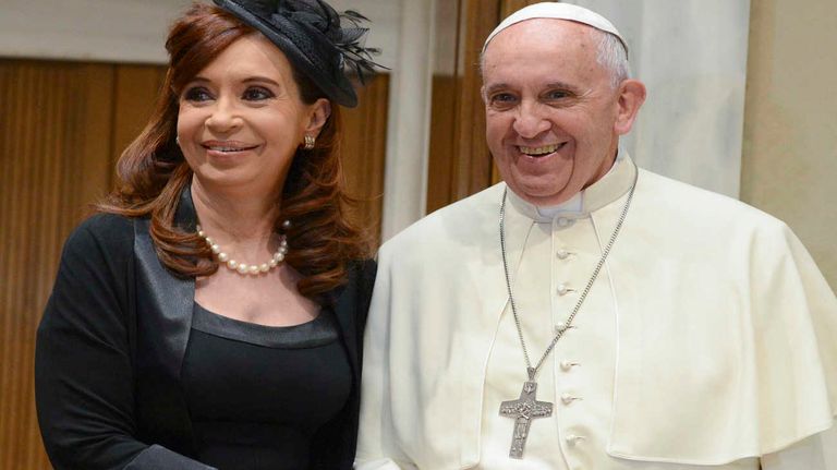 El Papa Francisco recibe a la presidenta Cristina Kirchner 20230711