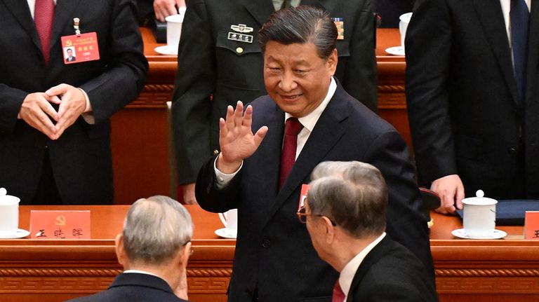 Xi Jinping, presidente de China 20221017