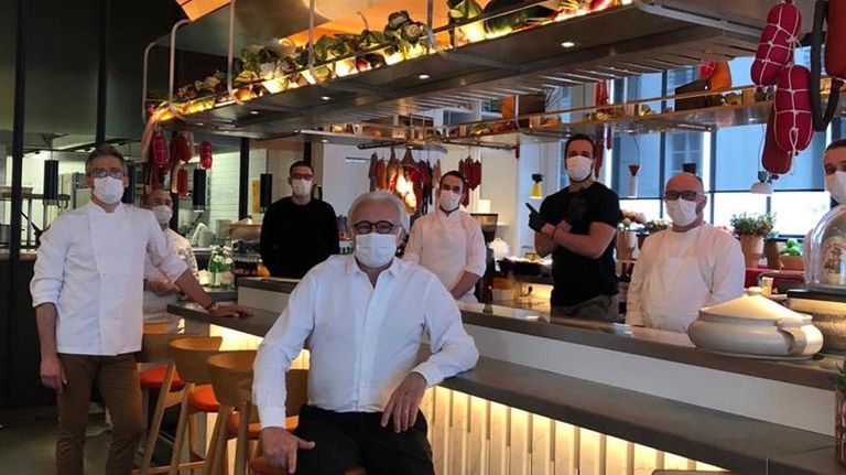 Restaurant Allard, de Paris, y su sistema de aislamiento 20200617
