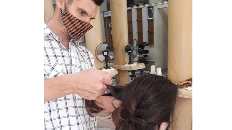 Peluquerias durante las restricciones