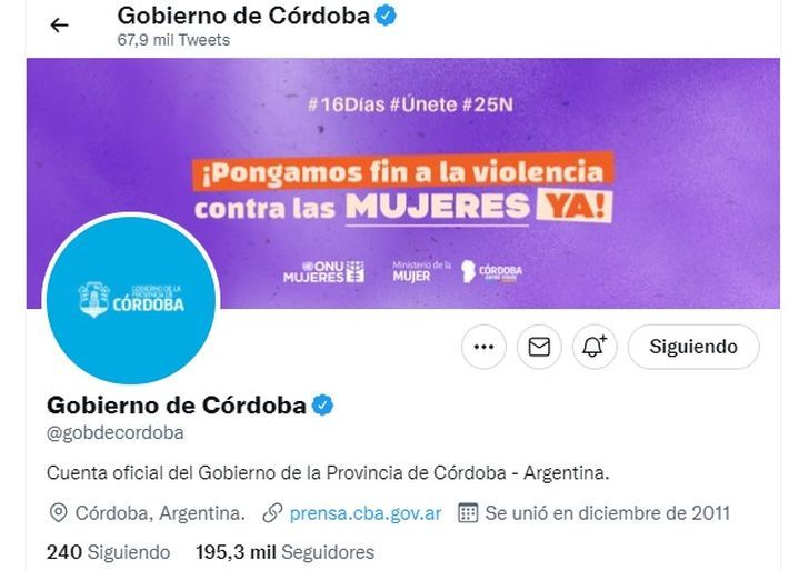 Gobierno de Cordoba