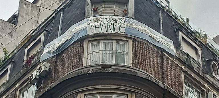 Bandera vecina Cristina Kirchner