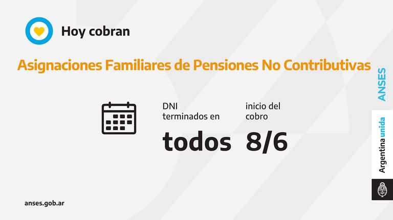 calendario ANSES junio