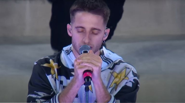 Wos interpretó Arrancamelo, el tema favorito de Messi