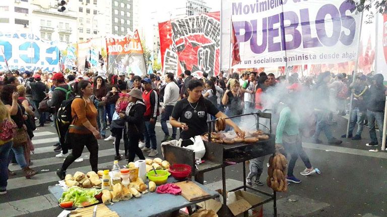 marcha de organizaciones sociales 28082019