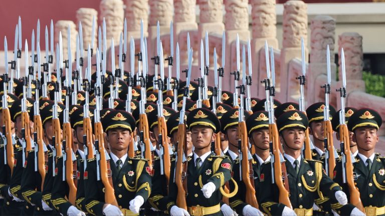 Desfile militar en China 20250902