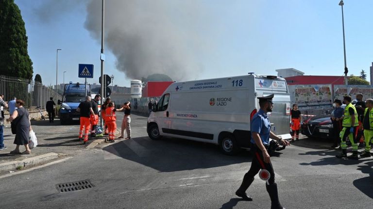 Explosión en Roma