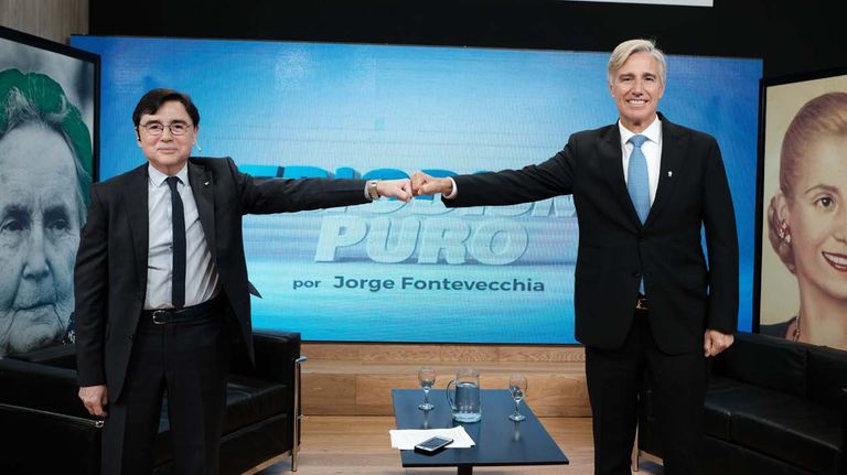 Marcelo Figueiras, en la entrevista con jorge Fontevecchia.
