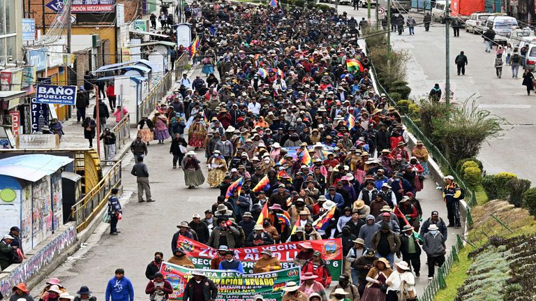 Bolivia protestas 26052026