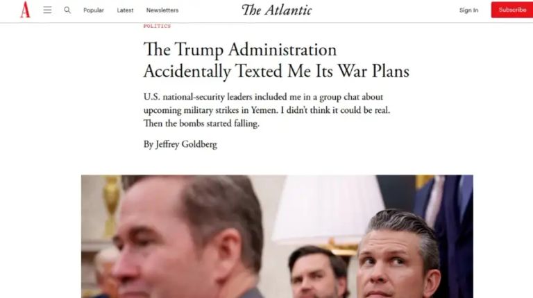 The Atlantic - Jeffrey Goldberg