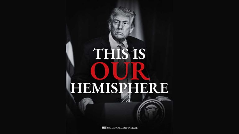 Posteo Trump este es nuestro hemisferio 20260107