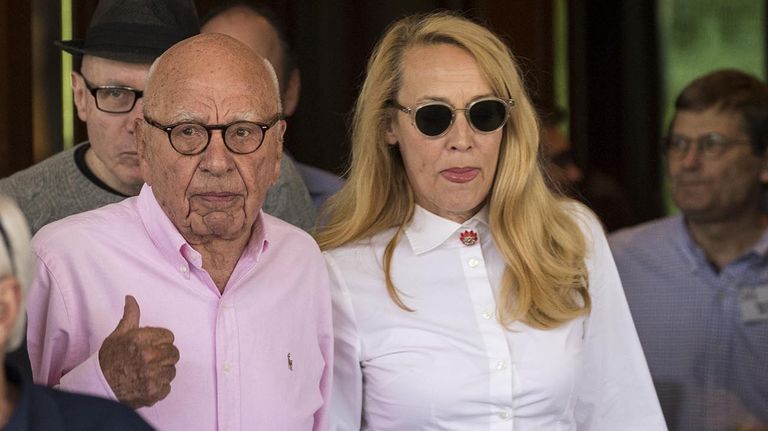 Rupert Murdoch se divorcia a los 91 años de Jerry Hall 20220622