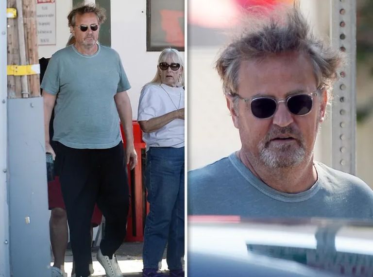 últimas imágenes captadas por TMZ de Mathew Perry