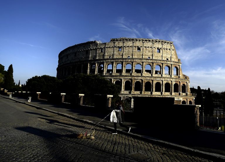 roma italia cuarentena