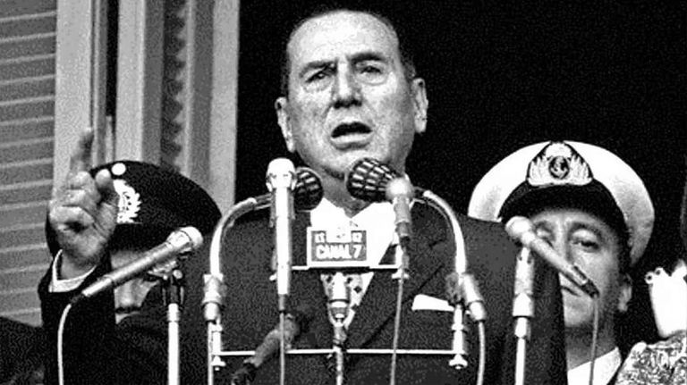 Juan Domingo Perón primero de mayo de 1974