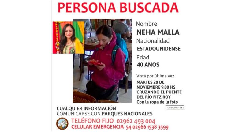 Turista Perdida en el Chalten