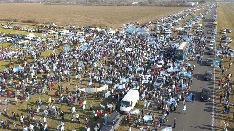 Movilización agropecuaria en San Nicolás 20210709