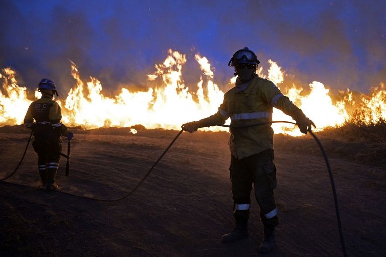 Incendios en Corrientes afp