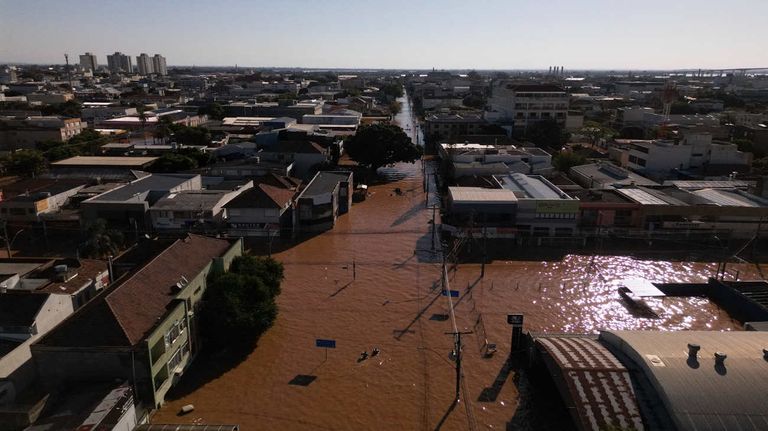 Inundaciones en Brasil