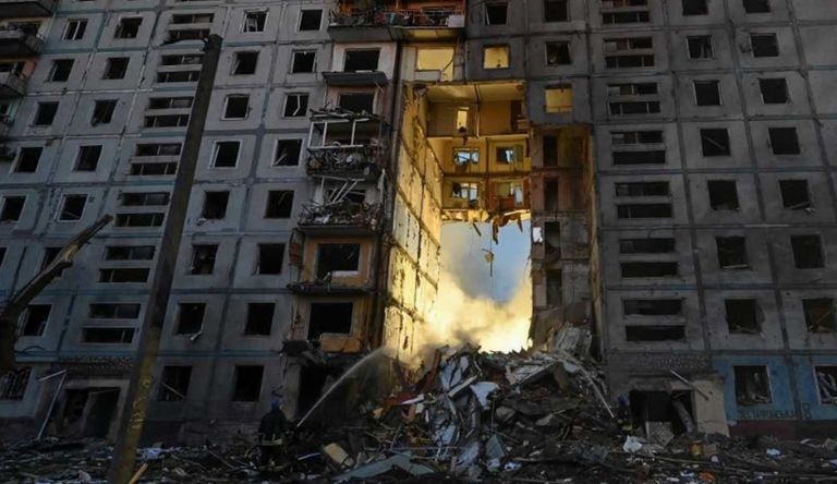 Bombardeo en Ucrania 20221015