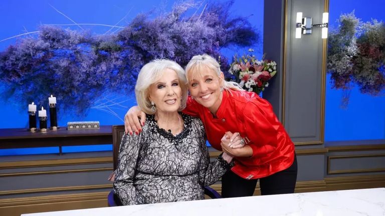 Mirtha Legrand se emocionó al reencontrarse con Jimena Monteverde