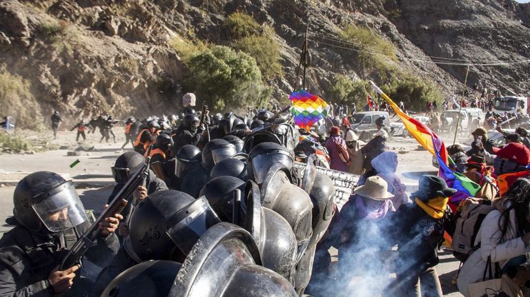 Represión en Jujuy