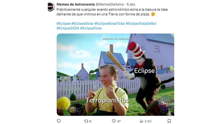 Memes Eclipse Solar 2024