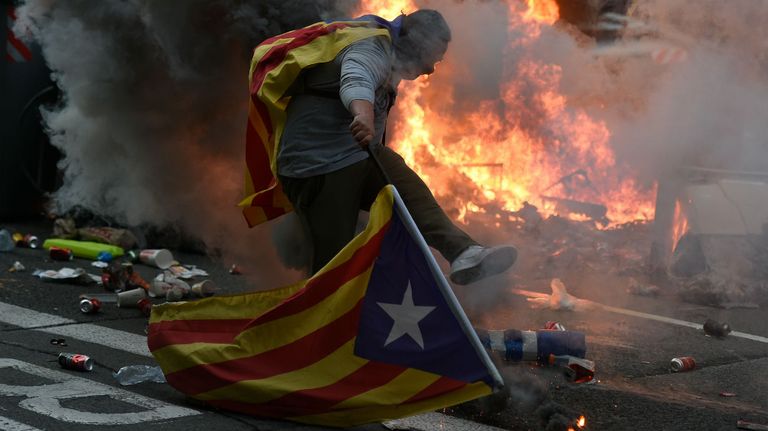 manifestaciones independencia cataluña 20191018