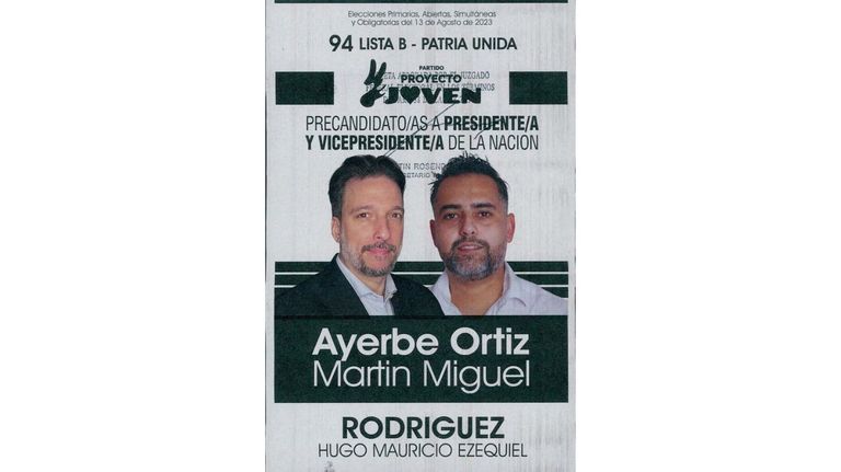 Boleta de Proyecto Joven - Ayerbe Ortiz