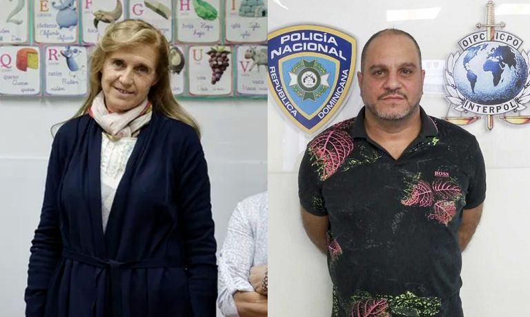 Leonardo Cositorto y su ex esposa, Laura Schwindt.