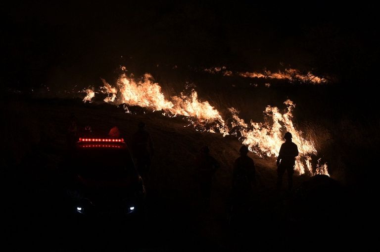 Incendios en Corrientes afp