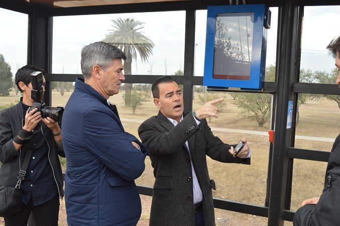 Passerini junto a Marcelo Rodio