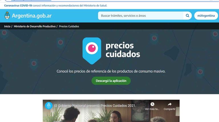 Precios Cuidados 20210528