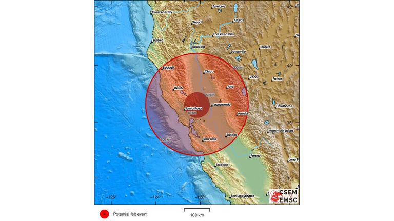Terremoto en California 20241205