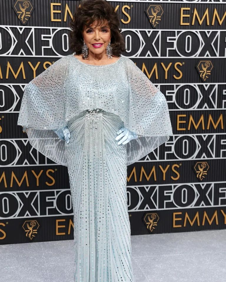 Joan Collins, de 90 años da a conocer sus secretos para bien