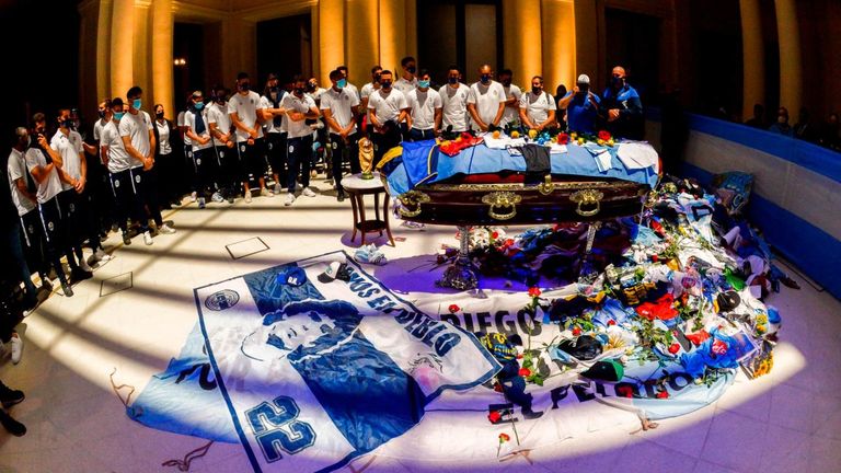 La muerte de Maradona