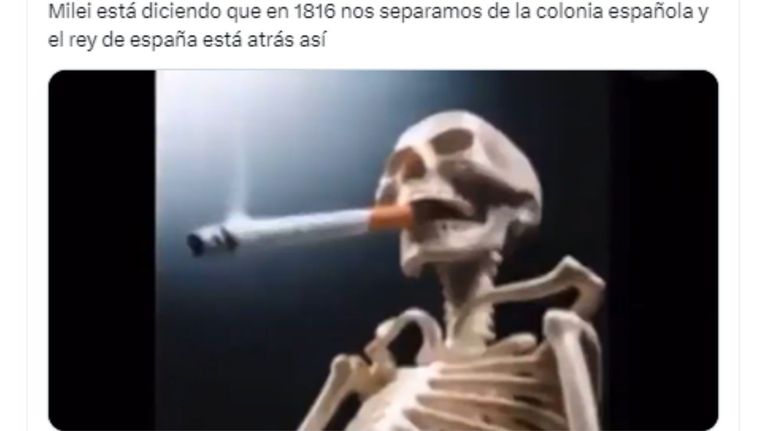 Memes tras la asunción de Milei